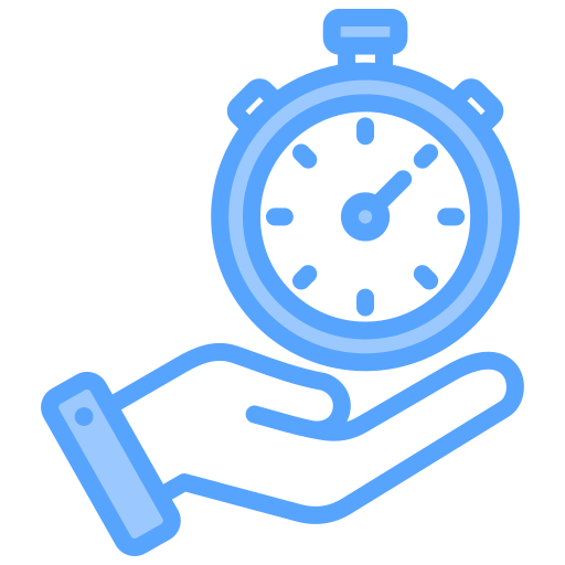 Time efficiency icon